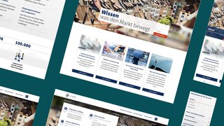 Homepage Screenshots